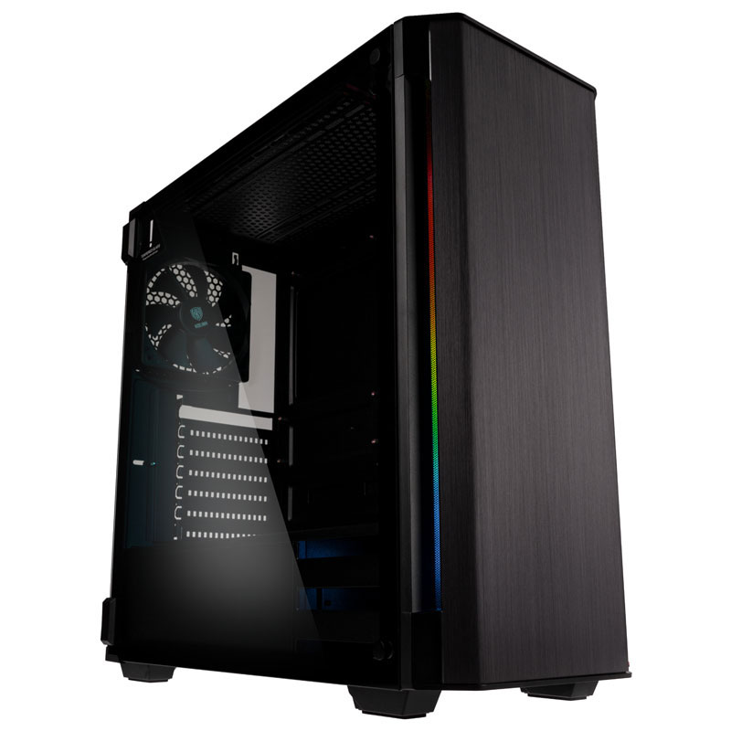 Kolink Refine RGB Midi Tower Case - Gunmetal Grey